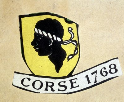 Coat of arms of Corsica by French School