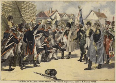Colonel Roquebrune by French School