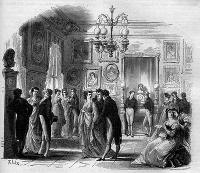 Comedie Francaise: view of the artists