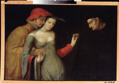 A Scene from Commedia dell