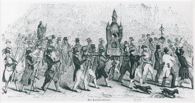 Companions of the Tour de France celebrating by French School