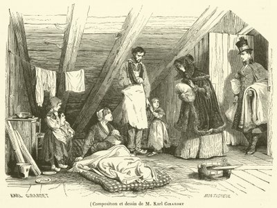 Composition and drawing by M. Karl Girardet by French School