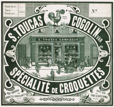 Confectionery Front by French School