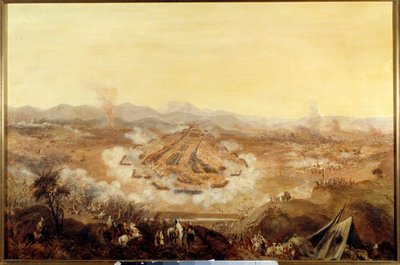 The Battle of Isly on 16/08/1844 by French School