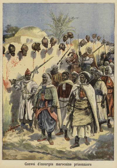 Convoy of Captured Moroccan Insurgents, 1897 by French School