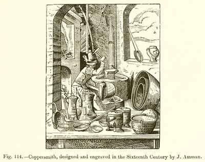Coppersmith by French School