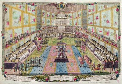 Coronation of Louis XVI at Reims Cathedral on 11 June, 1775 by French School