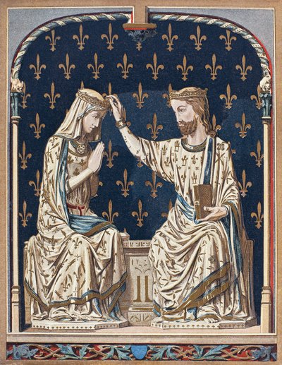 Coronation of the Virgin in Ivory by French School