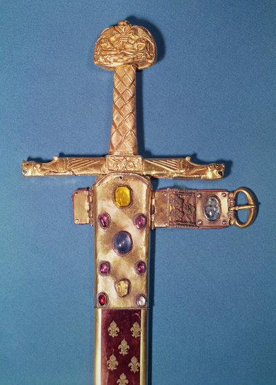 Coronation Sword of the Kings of France, Belonging to Charlemagne Known as 
