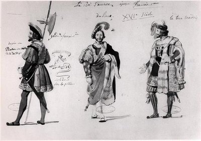 Costume designs for 