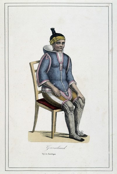 Costume of Greenland - in 