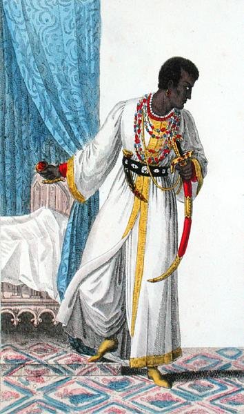 Costume for C. Kemble as Othello, in the play by William Shakespeare by French School