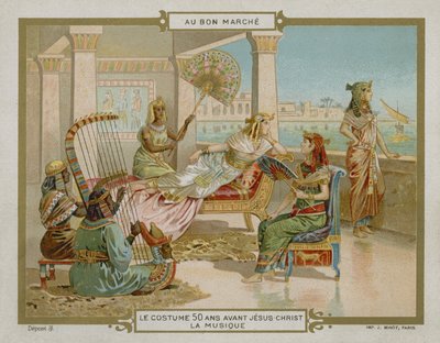 Costume of 50 BC: Music by French School