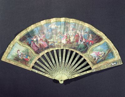 Court Fan, French, 18th century by French School