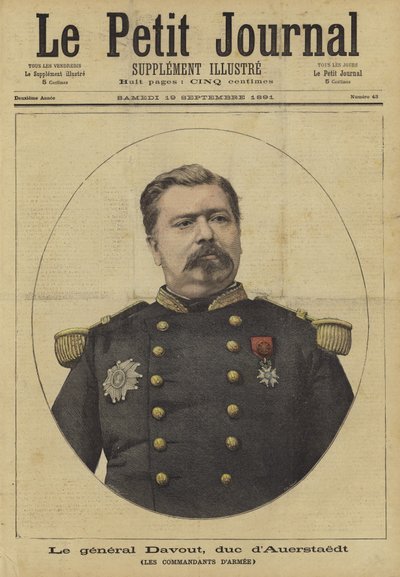 Cover of Le Petit Journal, 19 September 1891 by French School