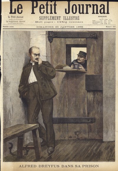 Cover of Le Petit Journal, 20 January 1895 by French School