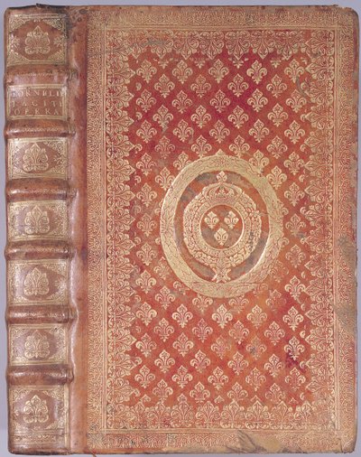 Cover of the Works of Tacitus with the Coat of Arms of Louis XIV by French School