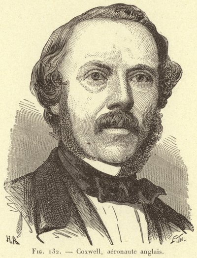 Coxwell, English Aeronaut by French School
