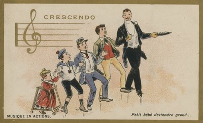 Crescendo by French School
