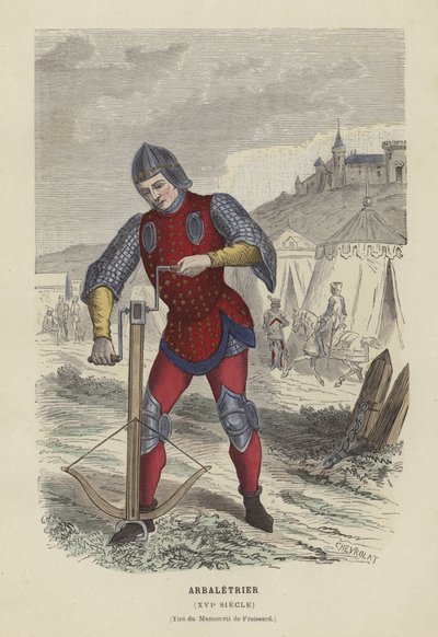 Crossbowman, 15th Century by French School
