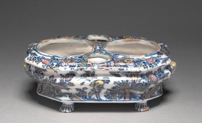 Cruet Stand, manufactured by Héraud-LeRoy Factory, c.1740 by French School
