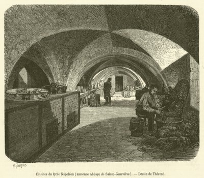 Kitchens of the Napoleon High School, Former Abbey of Sainte-Genevieve by French School