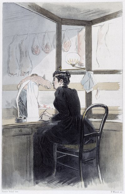 Cashier Woman (at the Butcher