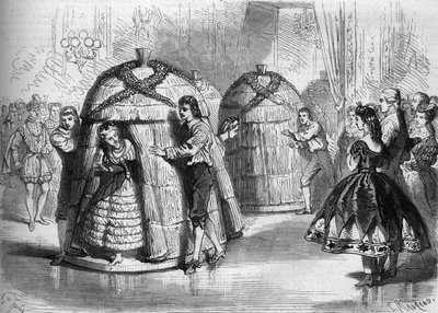Dance Show at the Costume Ball Given by Empress Eugenie de Montijo: 