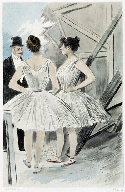 Dancers Behind the Scenes of the Theatre - in 