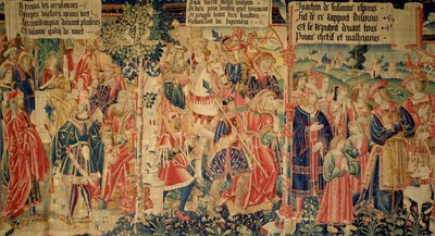 Daniel Interrogating the Elders, the Elders Led to Their Execution and Susanna Crying on Her Way to Her Trial by French School