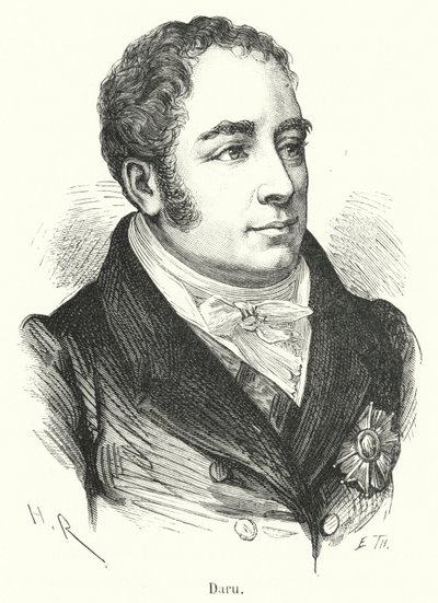 Daru (engraving) by French School