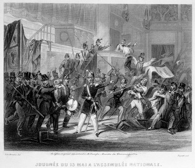 Day of 15 May at the National Assembly by French School