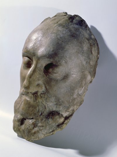 Death Mask of Henri IV (1553-1610) King of France by French School