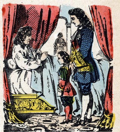 Death of Louis XIV at Versailles by French School