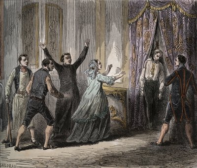 Death of Louis Henri Joseph de Bourbon, Prince of Conde by French School