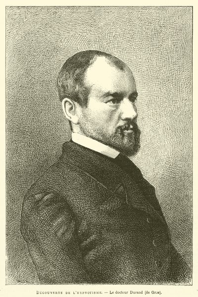 Discovery of Hypnotism, Dr. Durand, de Gros by French School
