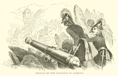 Defence of the outskirts of Cordova by French School