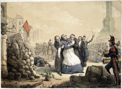 Denis Affre, Archbishop of Paris, martyr by French School