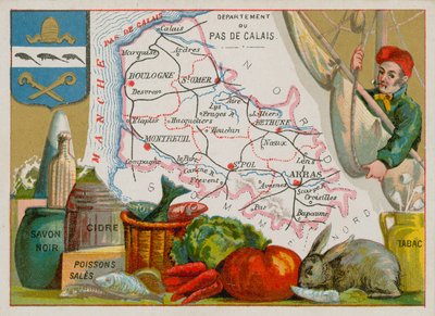 Department of Pas-de-Calais in northern France by French School