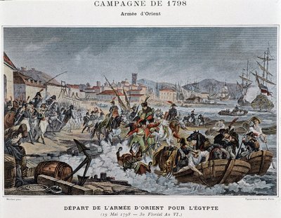 Departure of the Armee d