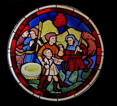 Joseph Being Sold by His Brothers (Bay N) by French School