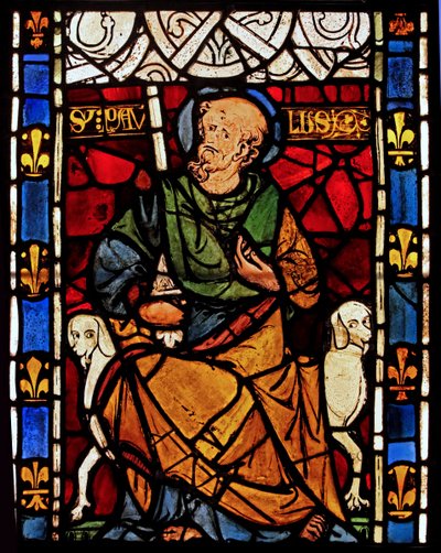 St Paul: Grisaille by French School