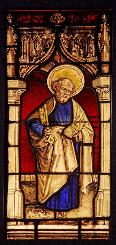 St Peter, originally from the Upper Rhine by French School