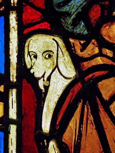 Dog in the St Paul Panel by French School