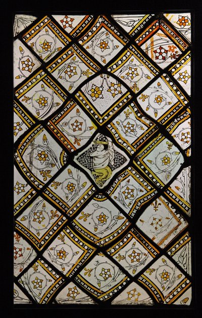 Grisaille panel, originally from the Abbey of St Denis by French School