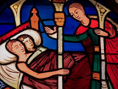 A Servant Enters Tobias and Sarah