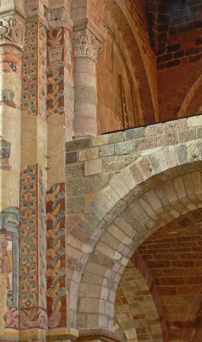 Depicting an internal view by French School