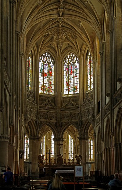 Internal view to the east by French School