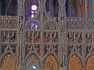 Details of the Screen - Jubé - Between the Choir and the Nave by French School