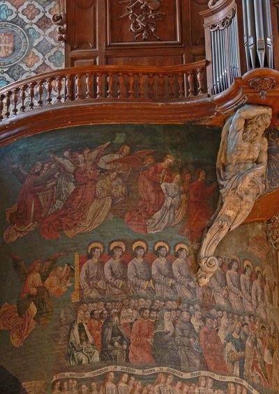 Part of the Last Judgement by French School